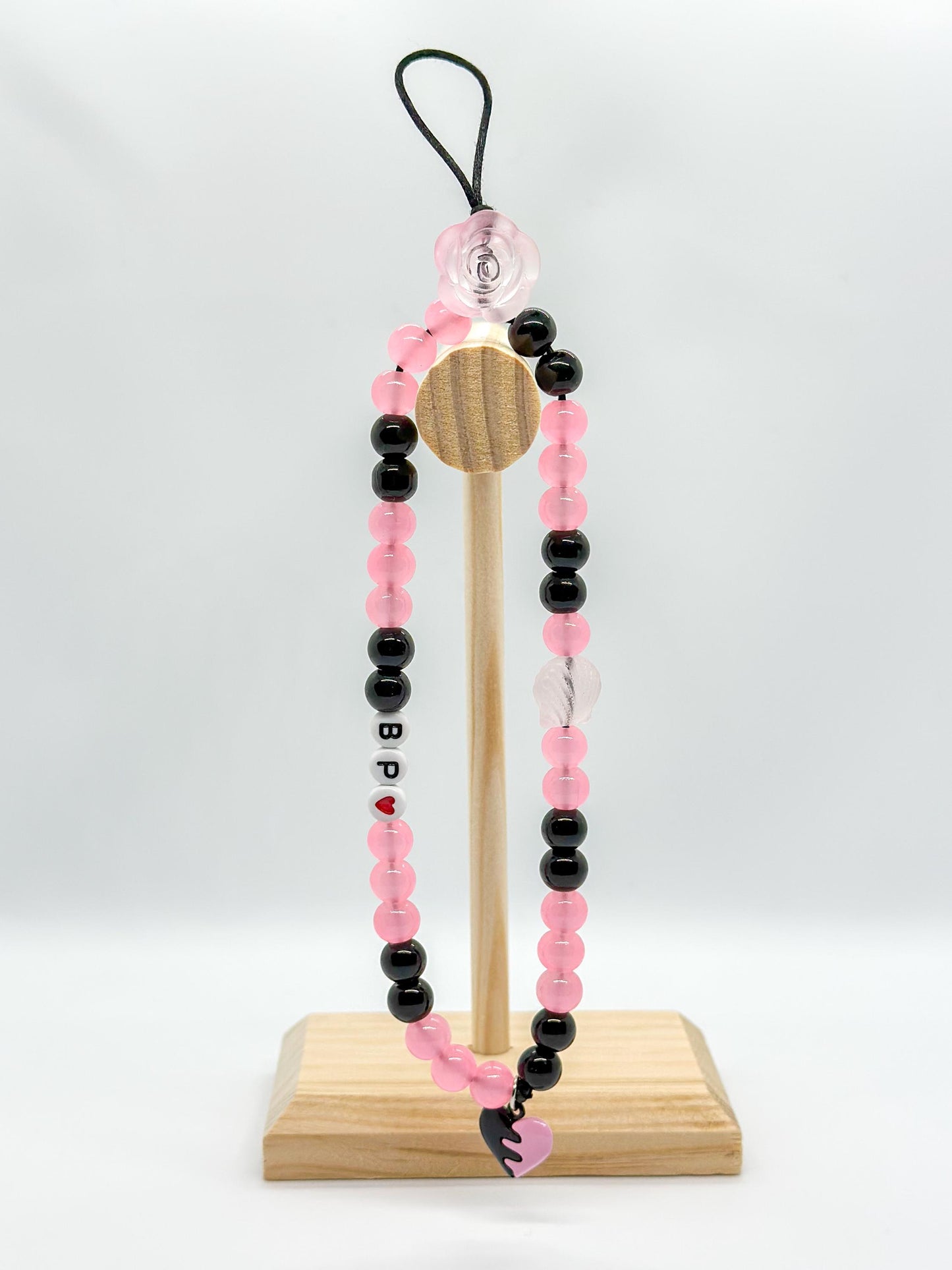 Black Pink Inspired Wristlet