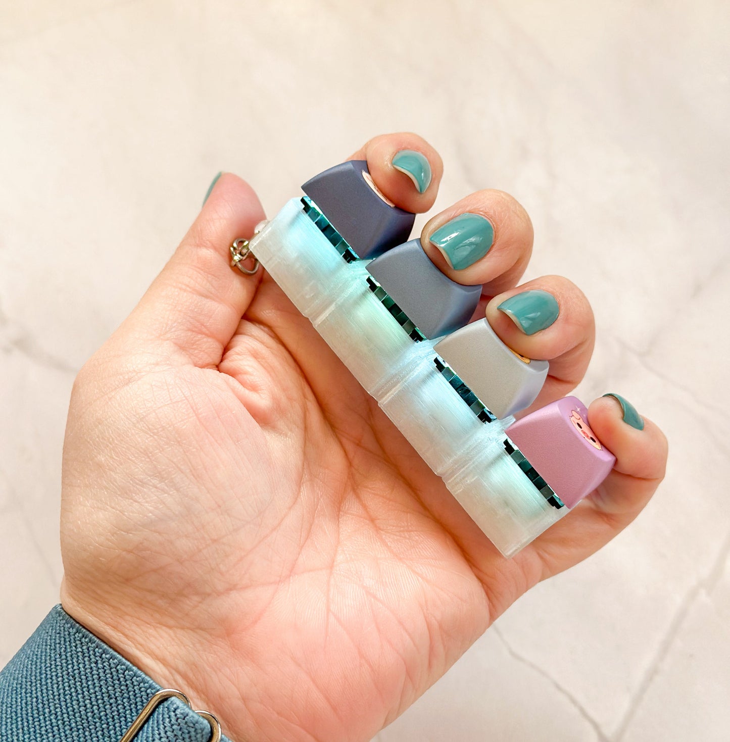 SKZOO Keycap Fidget Keychain