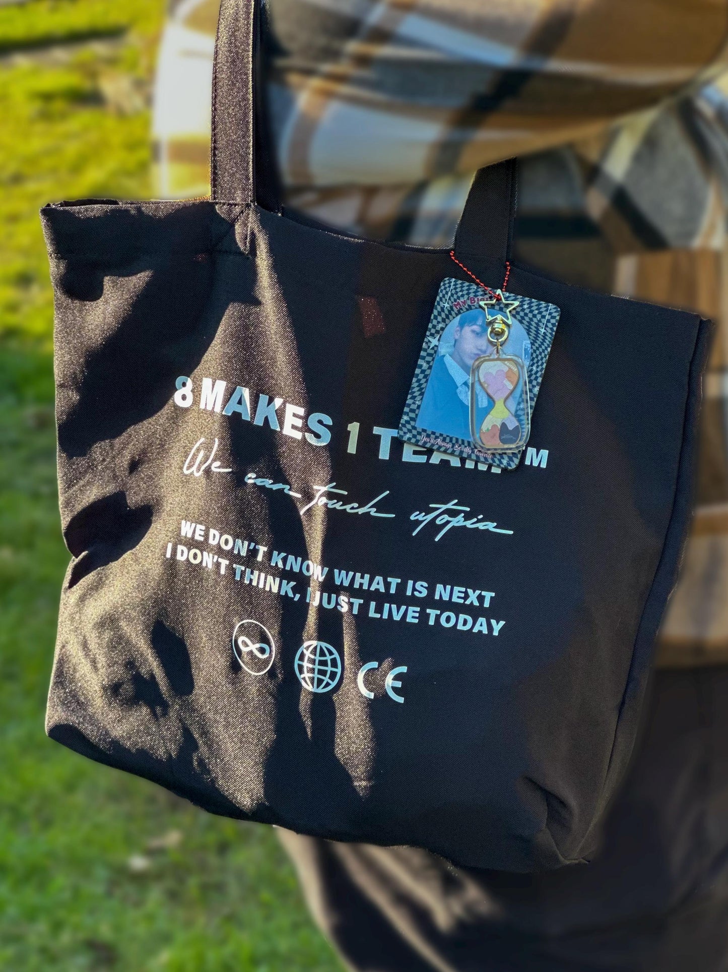 Ateez 8 Makes 1 Team Inspired Tote Bag