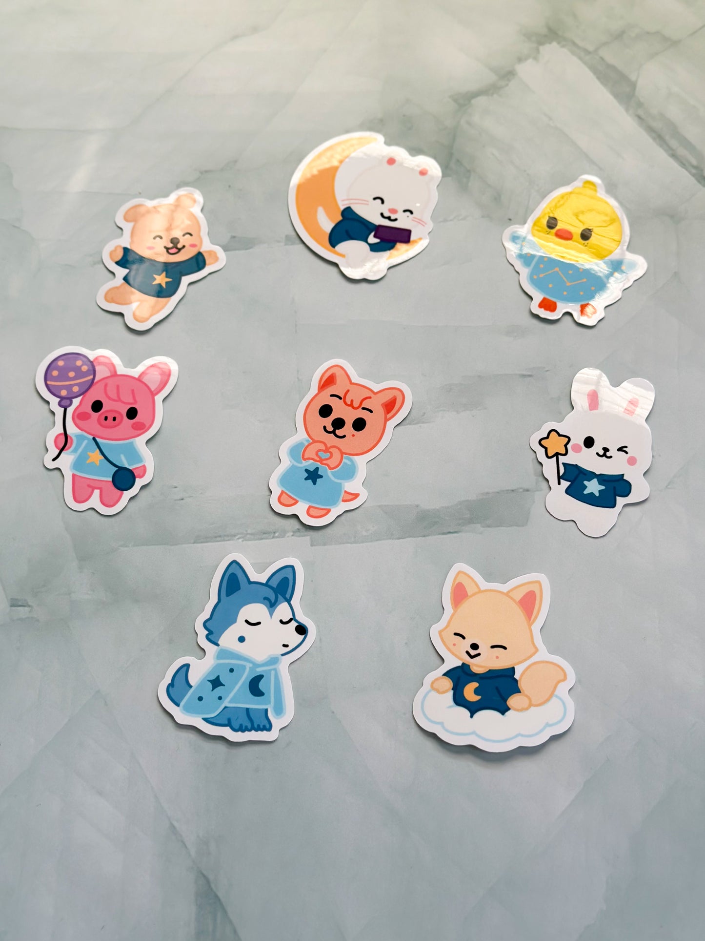 SKZOO Celestial Themed Stickers