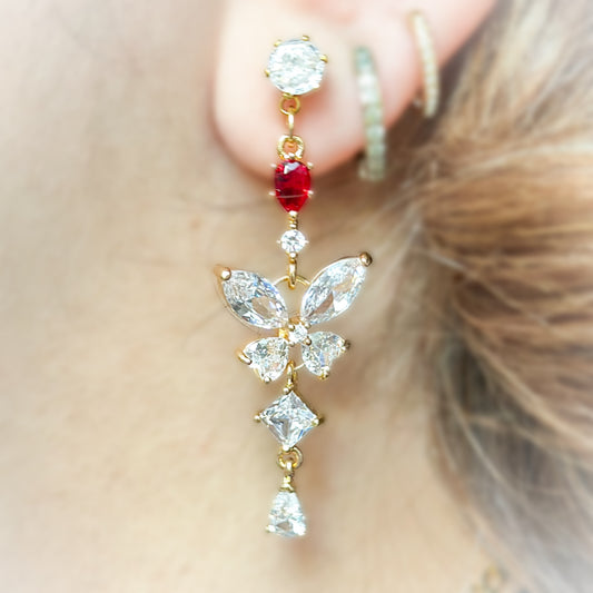 Heaven Official's Blessing Inspired Earrings | Hua Cheng's Butterfly | Xie Lian's Butterfly | Tian Guan Ci Fu Jewelry