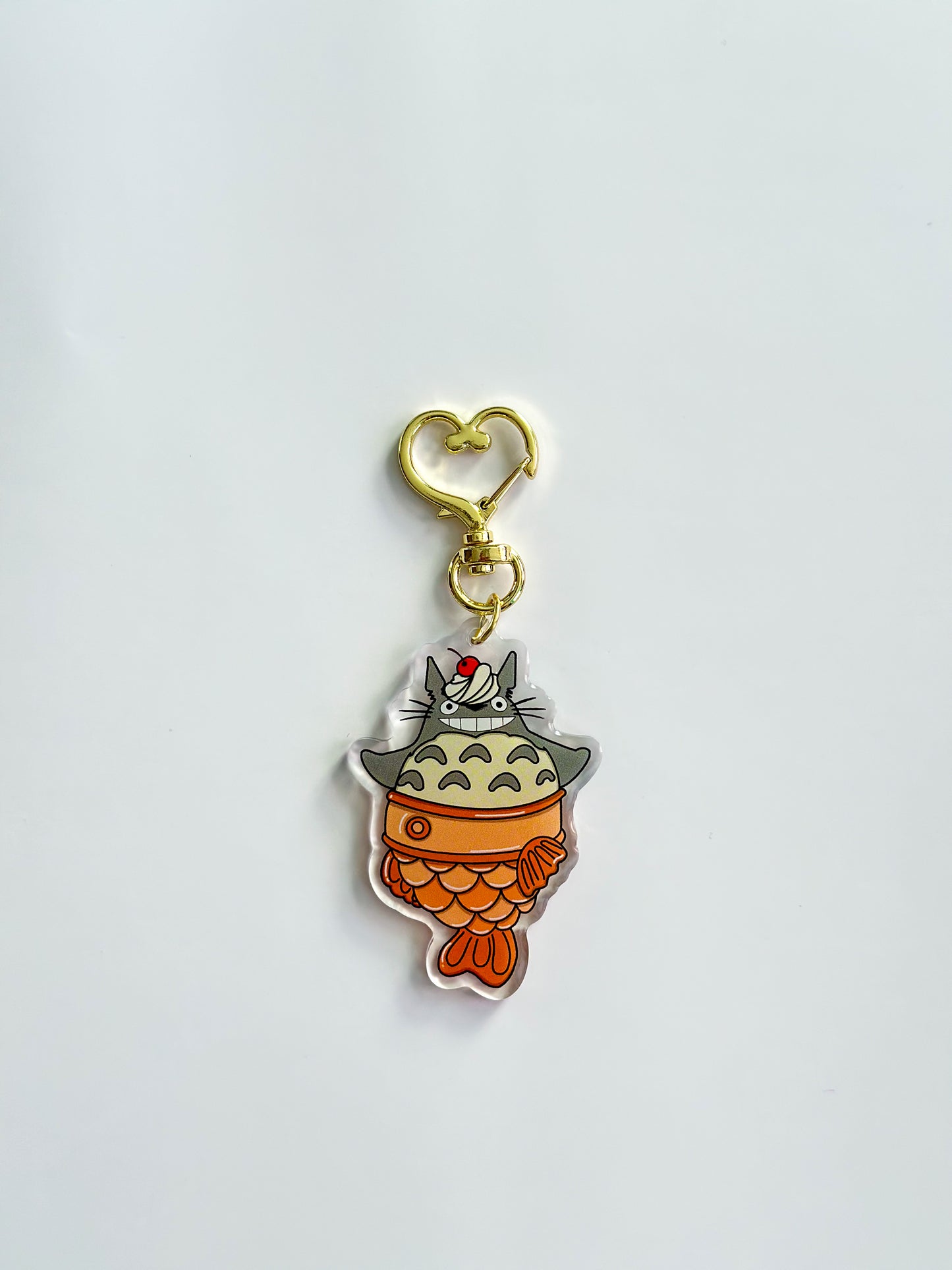 Totoro Ice Cream Keychain