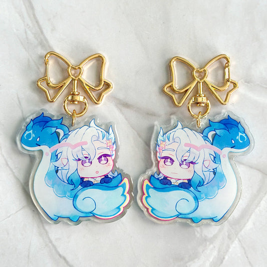 Neuvillette Acrylic Keychain Charm