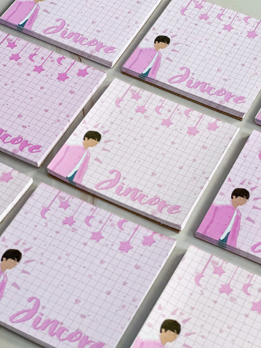 Seokjin Inspired Mini Note Pad