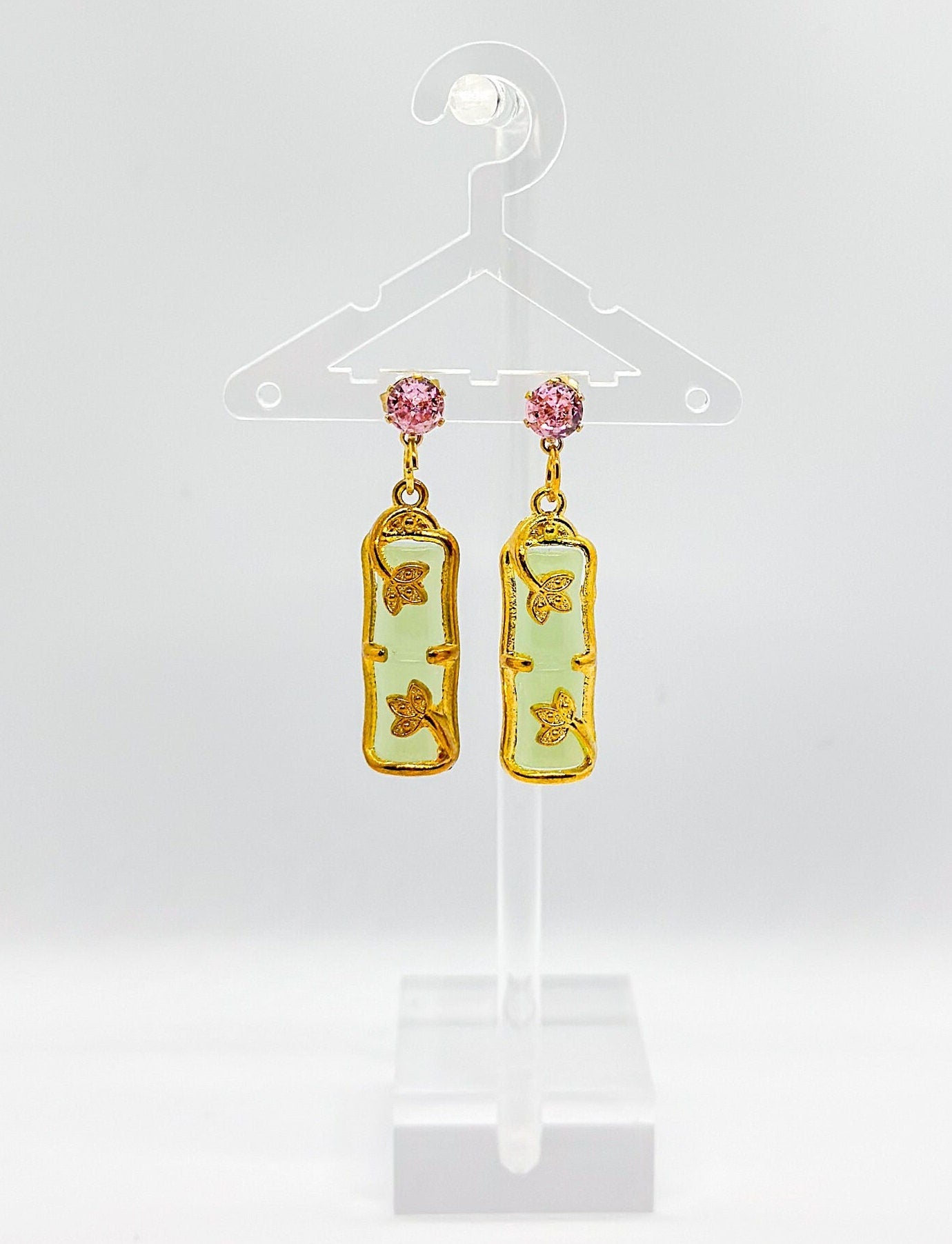 Nezuko Inspired Earrings | Demon Slayer: Kimetsu no Yaiba