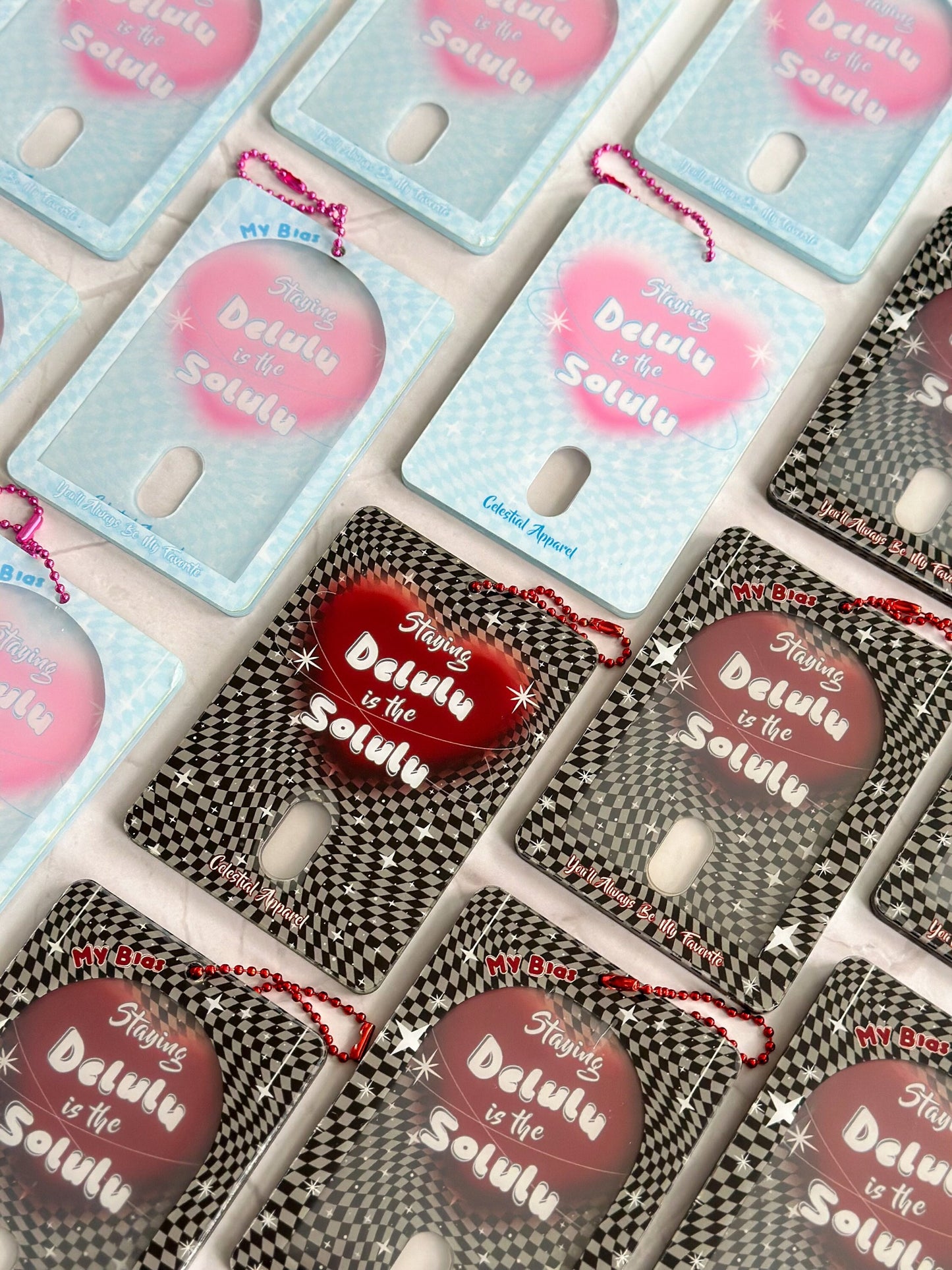 K-Pop Delulu Is The Solulu Acrylic Photocard Holder