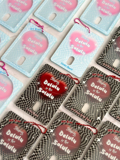 K-Pop Delulu Is The Solulu Acrylic Photocard Holder