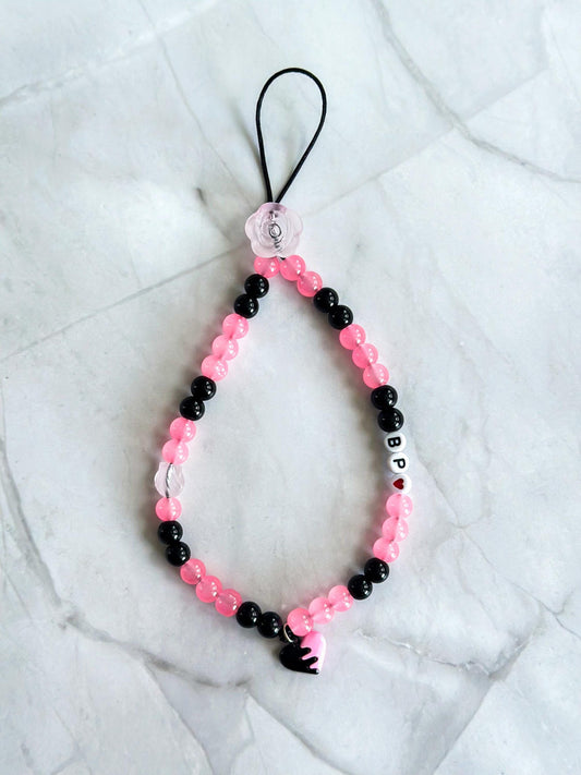 Black Pink Inspired Wristlet