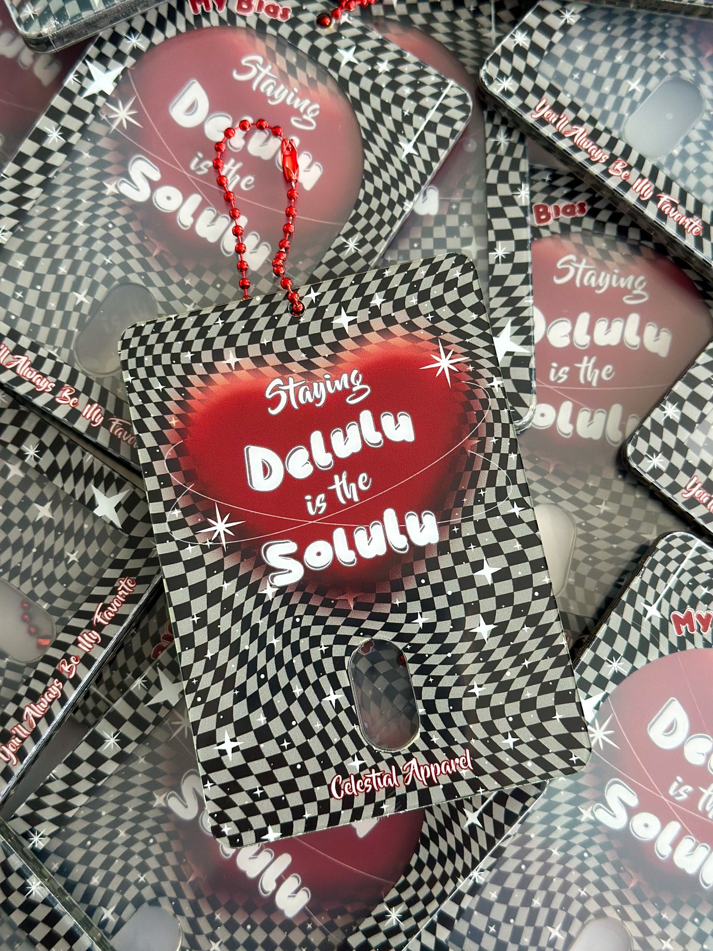 K-Pop Delulu Is The Solulu Acrylic Photocard Holder