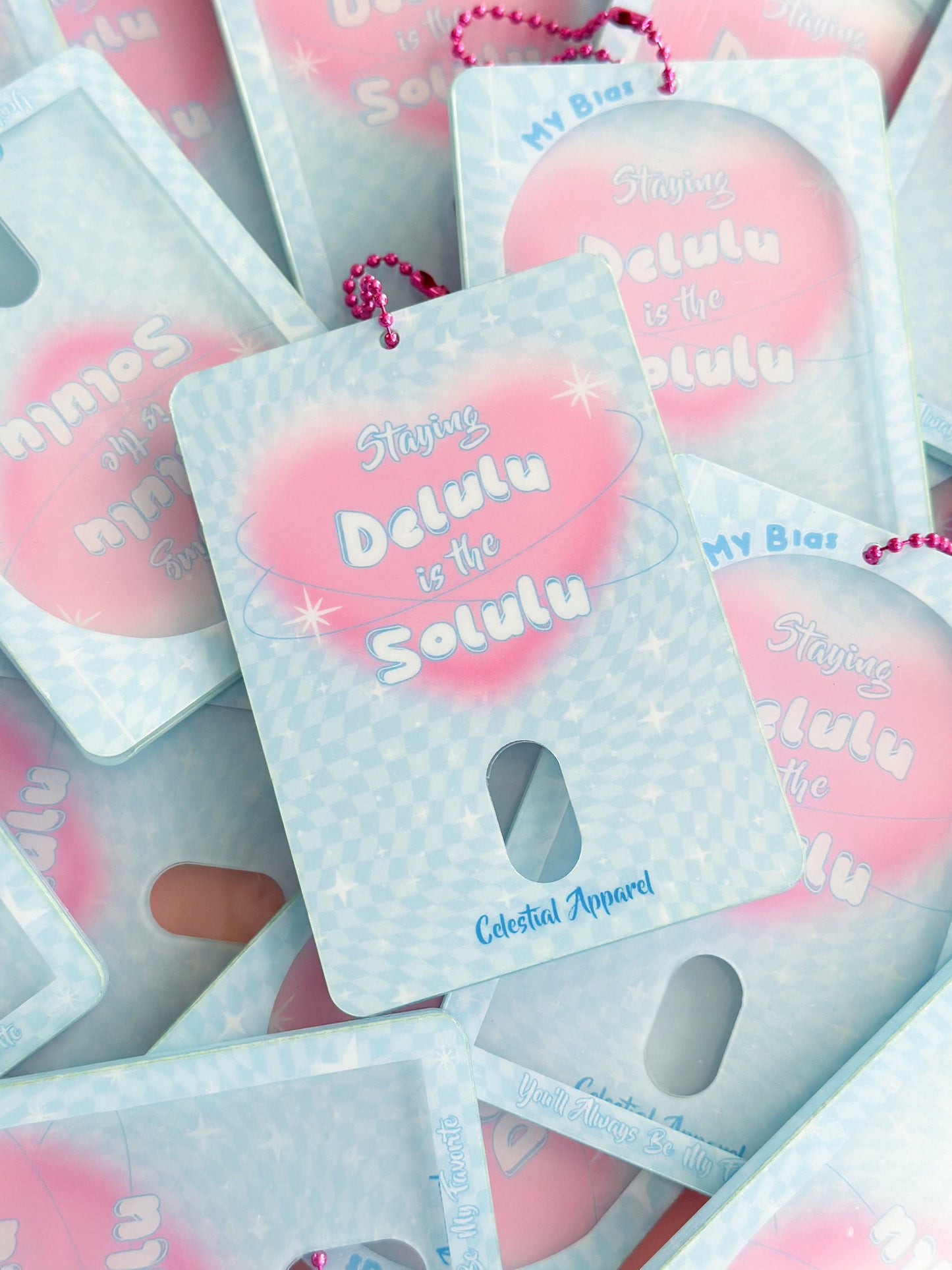 K-Pop Delulu Is The Solulu Acrylic Photocard Holder