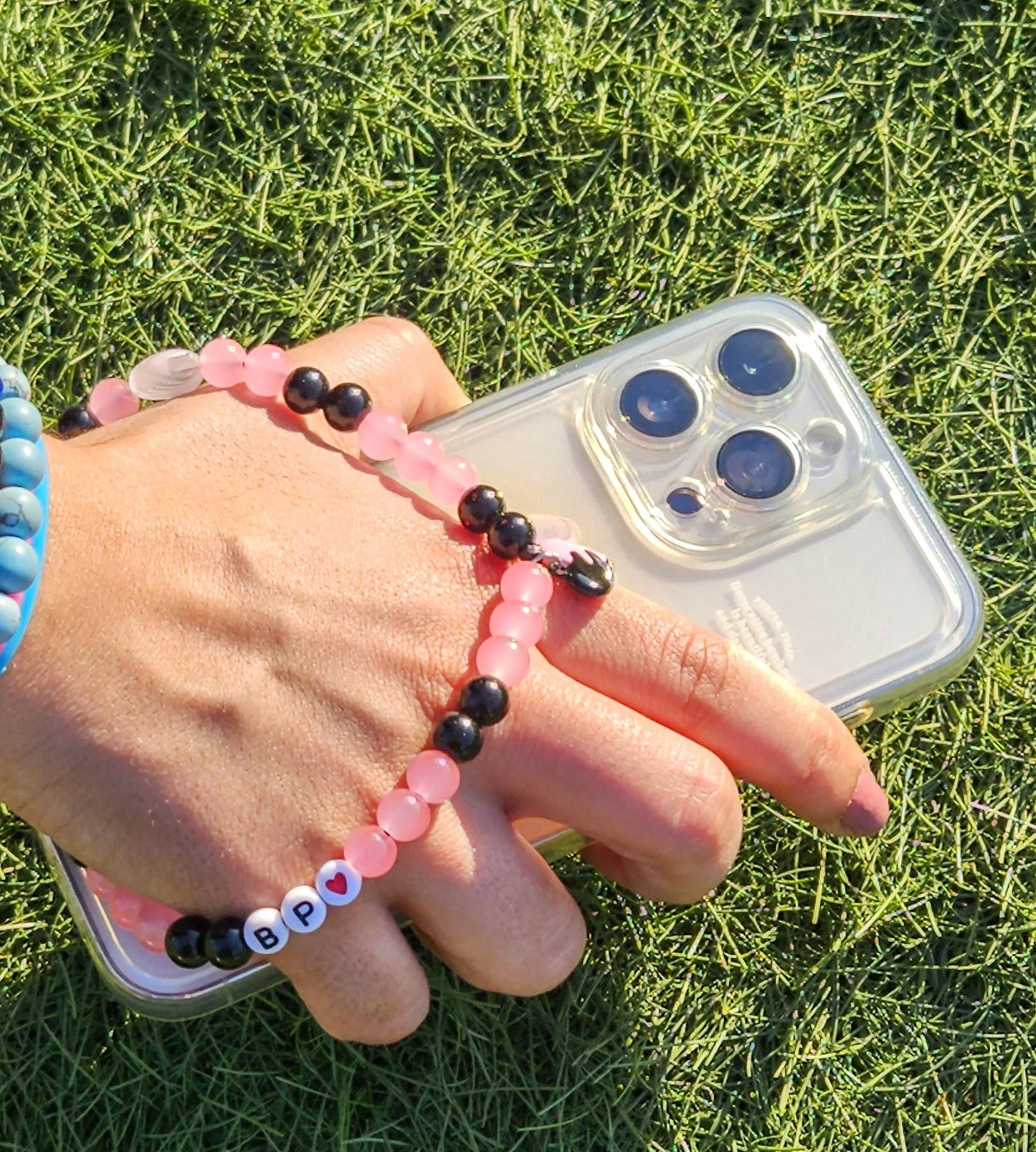 Black Pink Inspired Wristlet