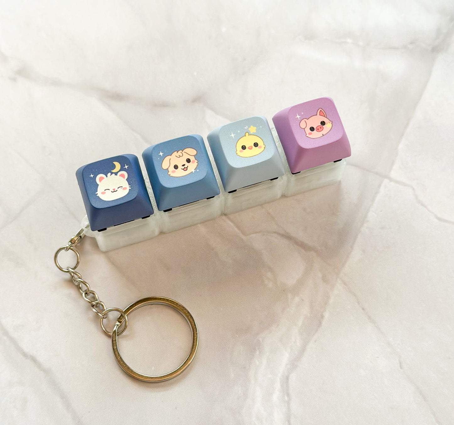 SKZOO Keycap Fidget Keychain