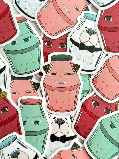 Spy x Family Bottled Vinyl Sticker Flakes