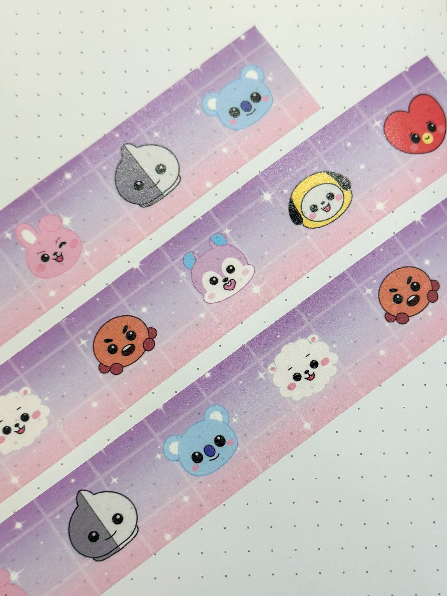 BT21 Celestial Themed Washi Tape