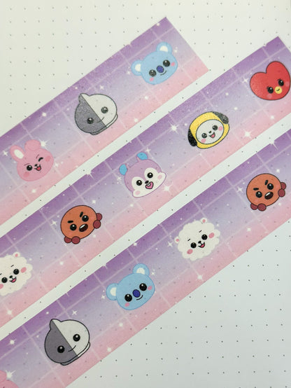 BT21 Celestial Themed Washi Tape