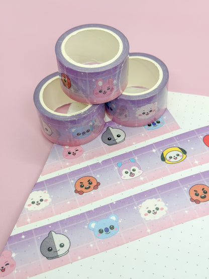 BT21 Celestial Themed Washi Tape