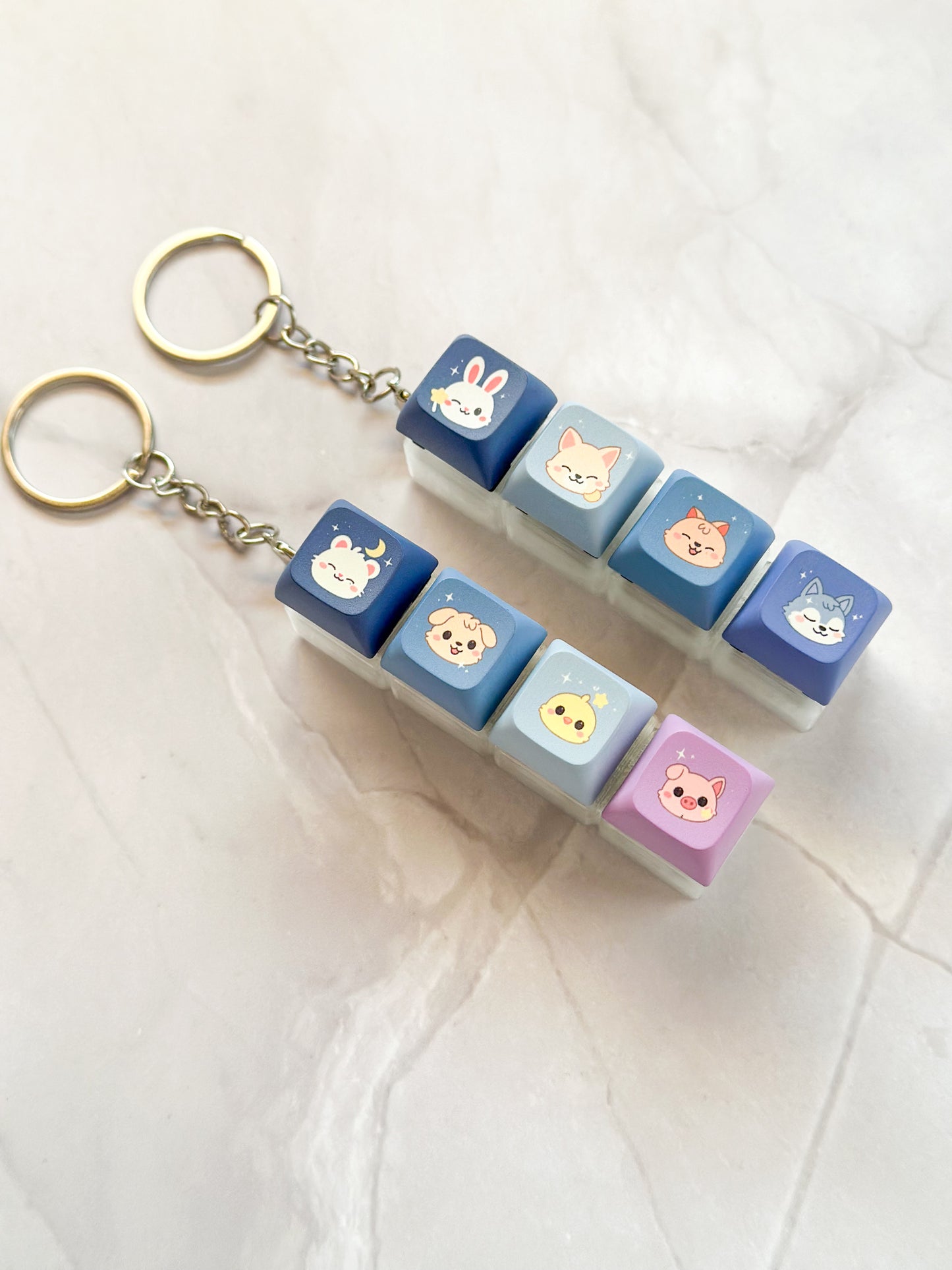 SKZOO Keycap Fidget Keychain