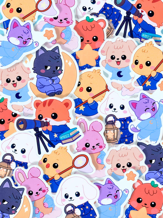 Antieez Celestial Themed Stickers