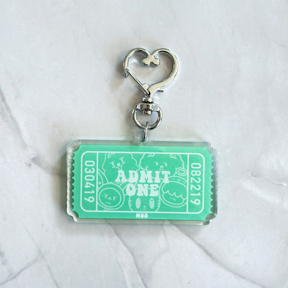 Tomorrow x Together Ppulbatu Admit One Ticket Acrylic Keychain