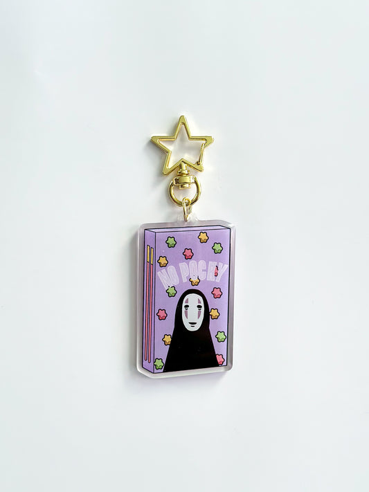 No Face Pocky Keychain