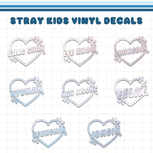 Stray Kids Heart Vinyl Decal