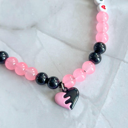 Black Pink Inspired Wristlet