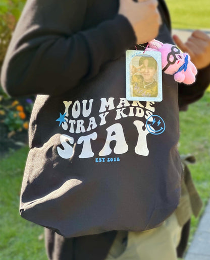 You Make Stray Kids Stay Inspired Tote Bag