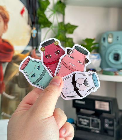 Spy x Family Bottled Vinyl Sticker Flakes