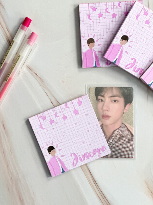 Seokjin Inspired Mini Note Pad