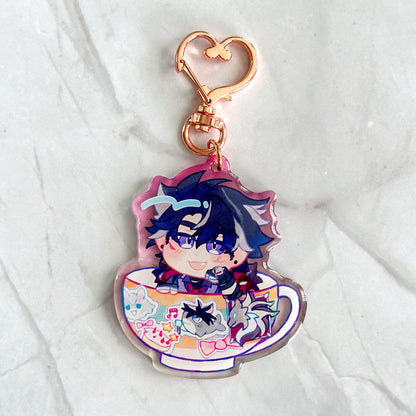 Wriothesley Acrylic Keychain Charm