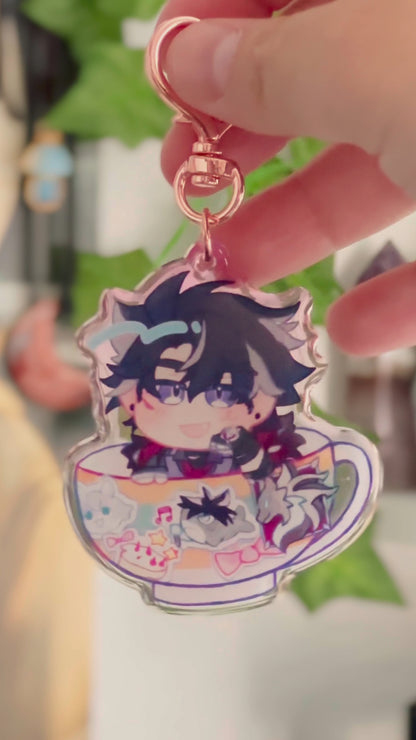 Wriothesley Acrylic Keychain Charm
