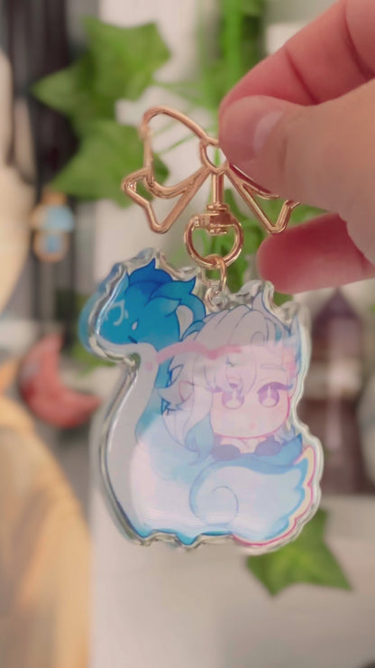 Neuvillette Acrylic Keychain Charm
